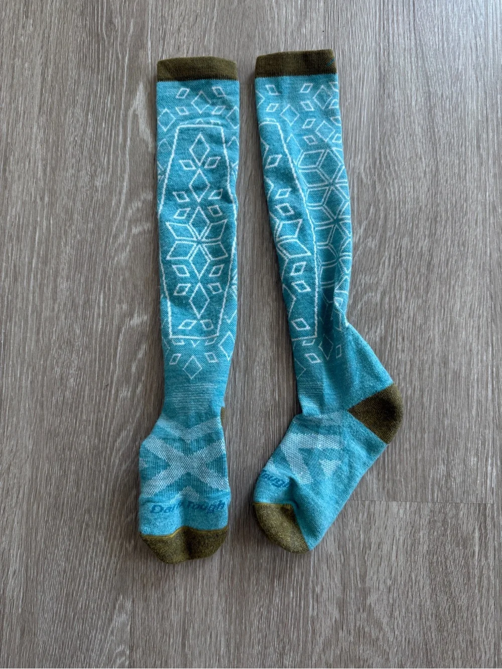 Darn Tough Ski Snowboard Socks Over the Calf Women's Size Small 4.5-7